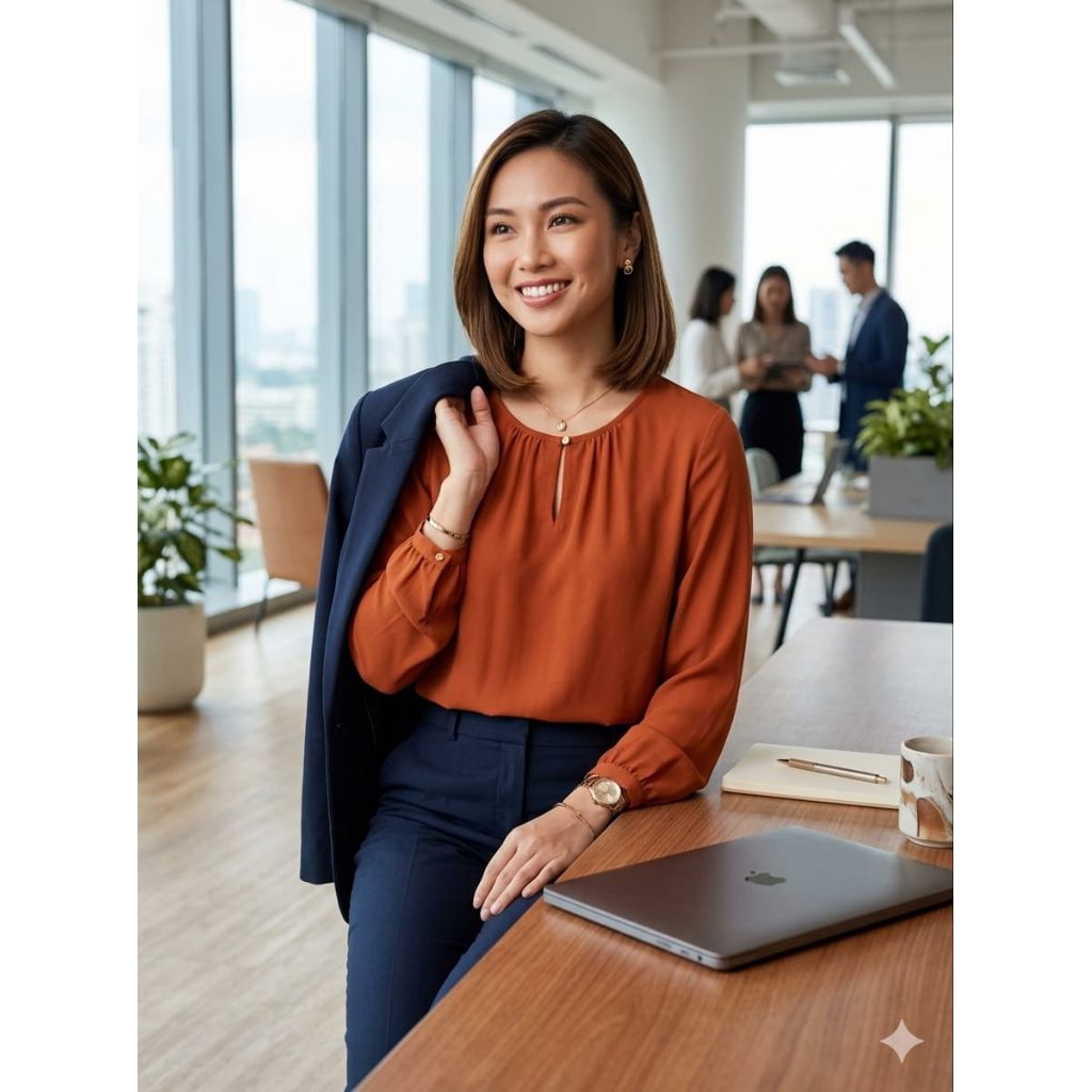 BLOUSE ATMOSPHERE Preloved