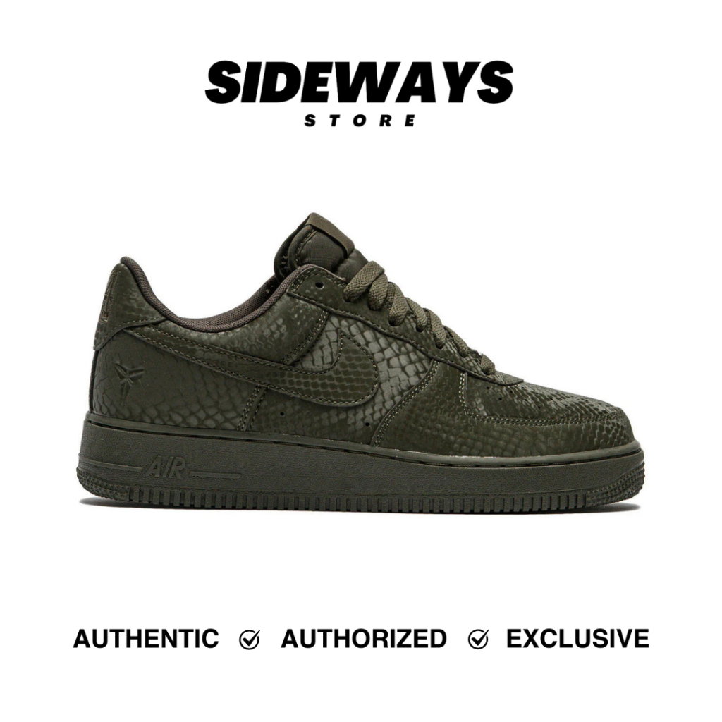 Nike Air Force 1 X Kobe Bryant Cargo Khaki - 100% Original Guarantee
