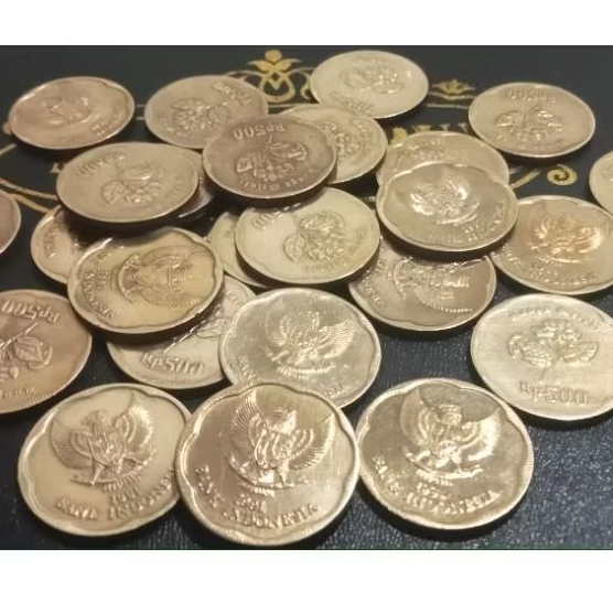 500 Rupiah Melati Th.1991