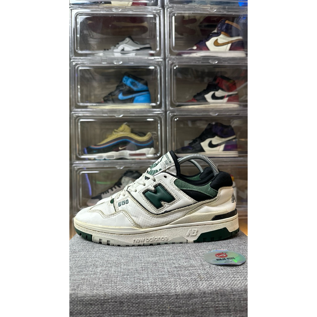 NEW BALANCE 550 PINE GREEN , NEW BALANCE 550 , NEW BALANCE , NB 550 , SNEAKERS , SEPATU , SHOES