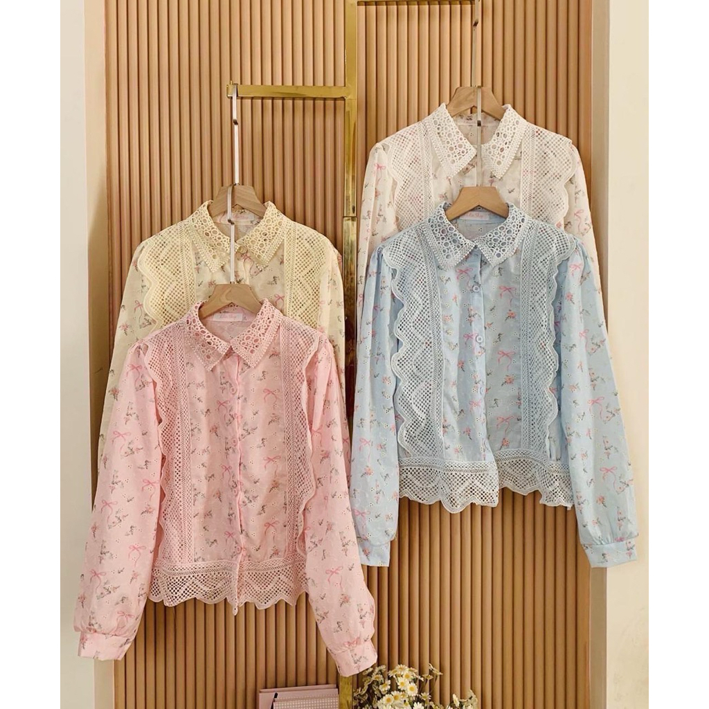 KEMEJA WANITA VINTAGE LIVE