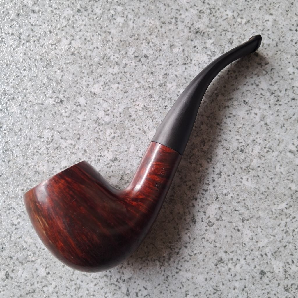 Jeanet 1379 F9MM Briar Estate Pipa Cangklong Kayu Antik