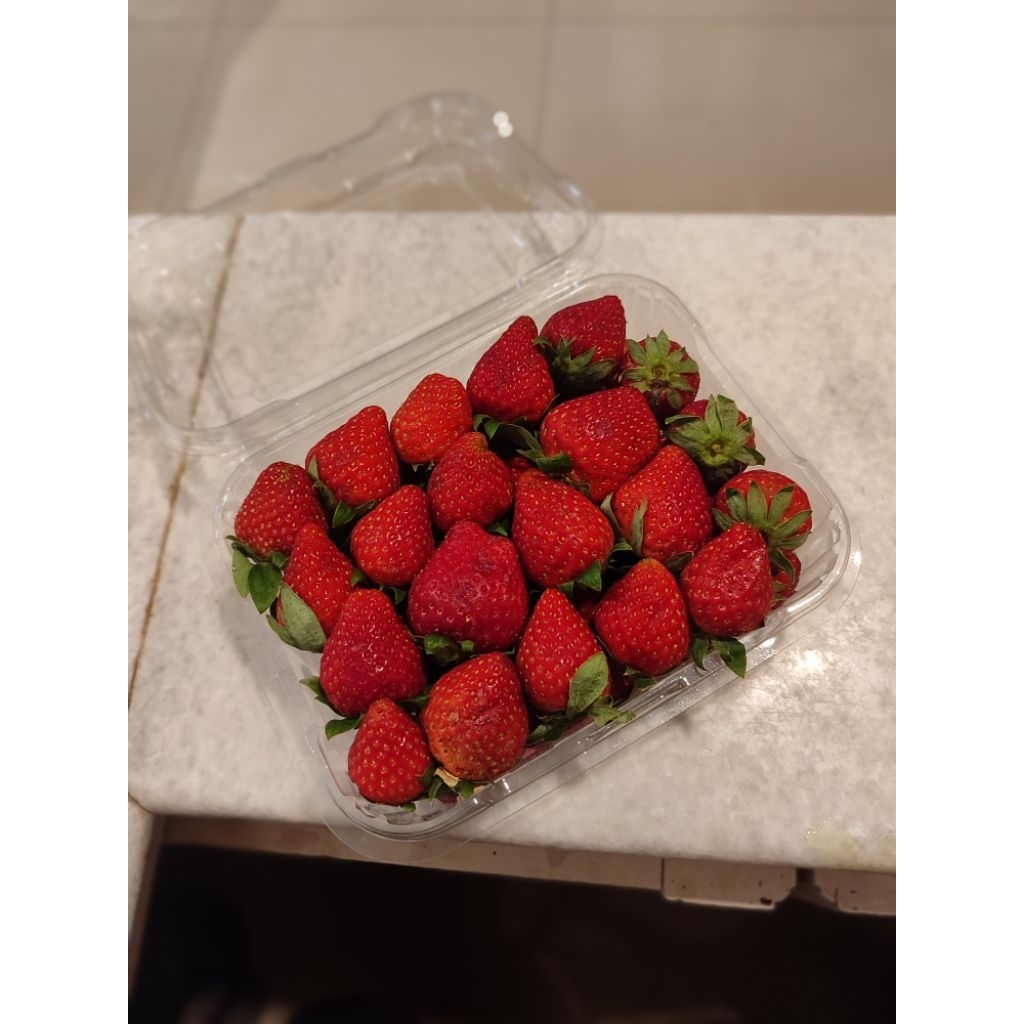 Strawberry Segar 250Gr - Manis Asam, Fresh, Segar