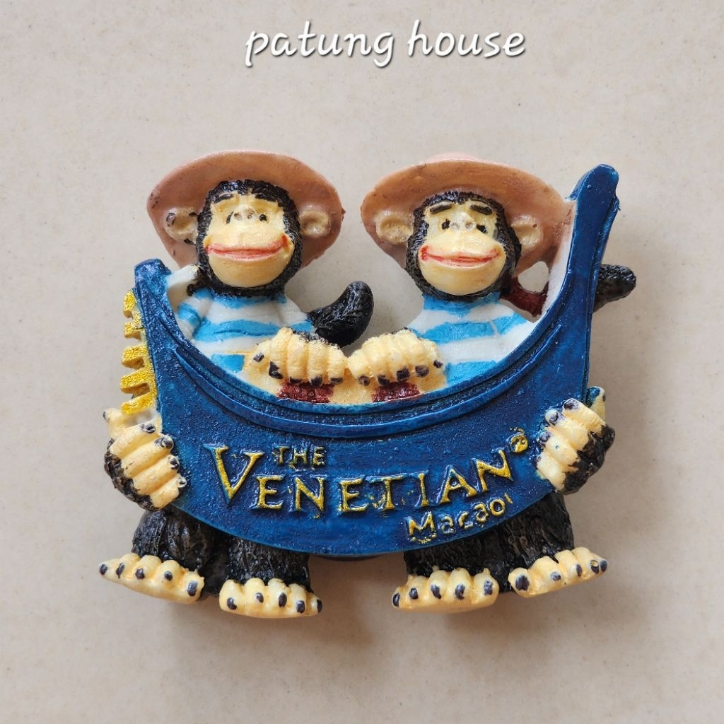 Fridge Magnet Tempelan Kulkas Souvenir Negara Macau The Venetian Macao