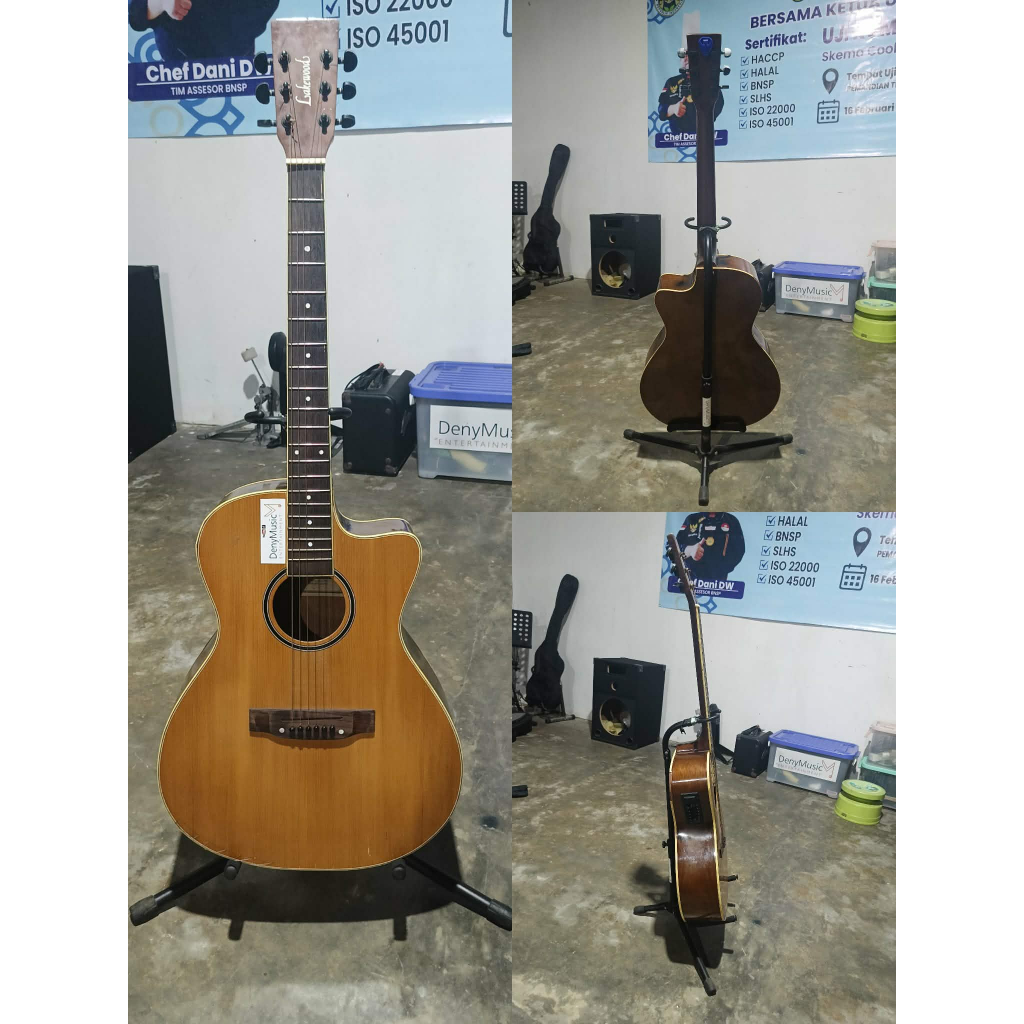 Gitar Akustik Elektrik Merk Lakewood.