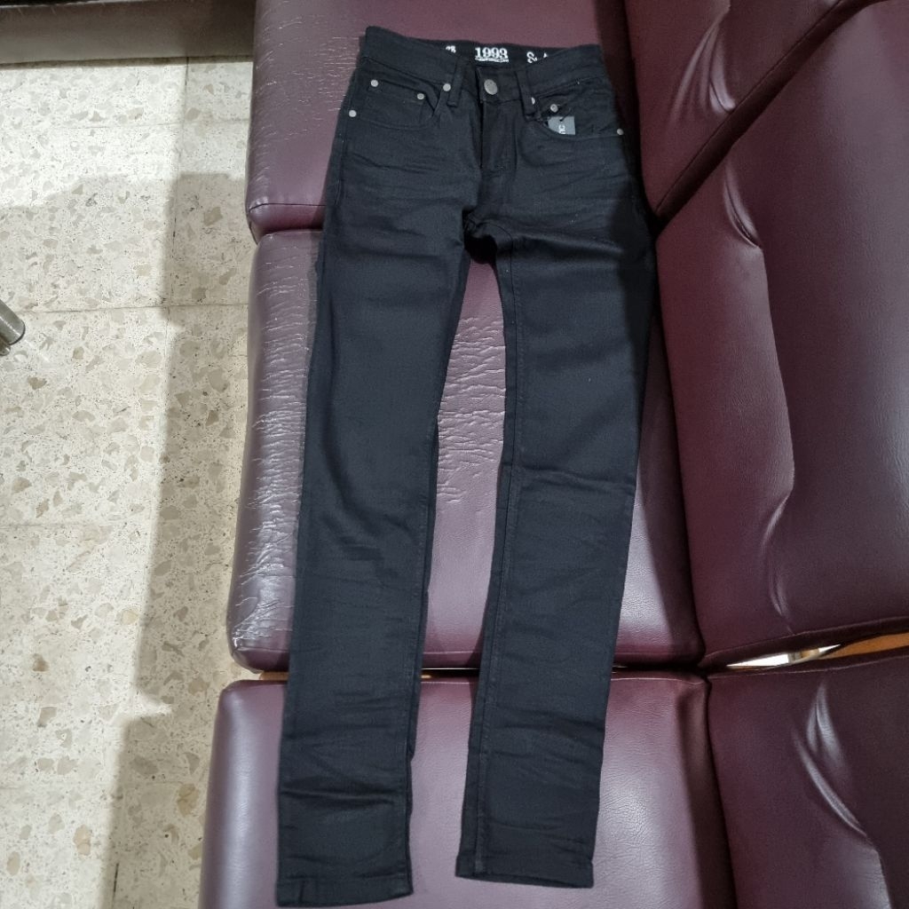 Celana Panjang Juice Ematic Vier Black Slimfit Original