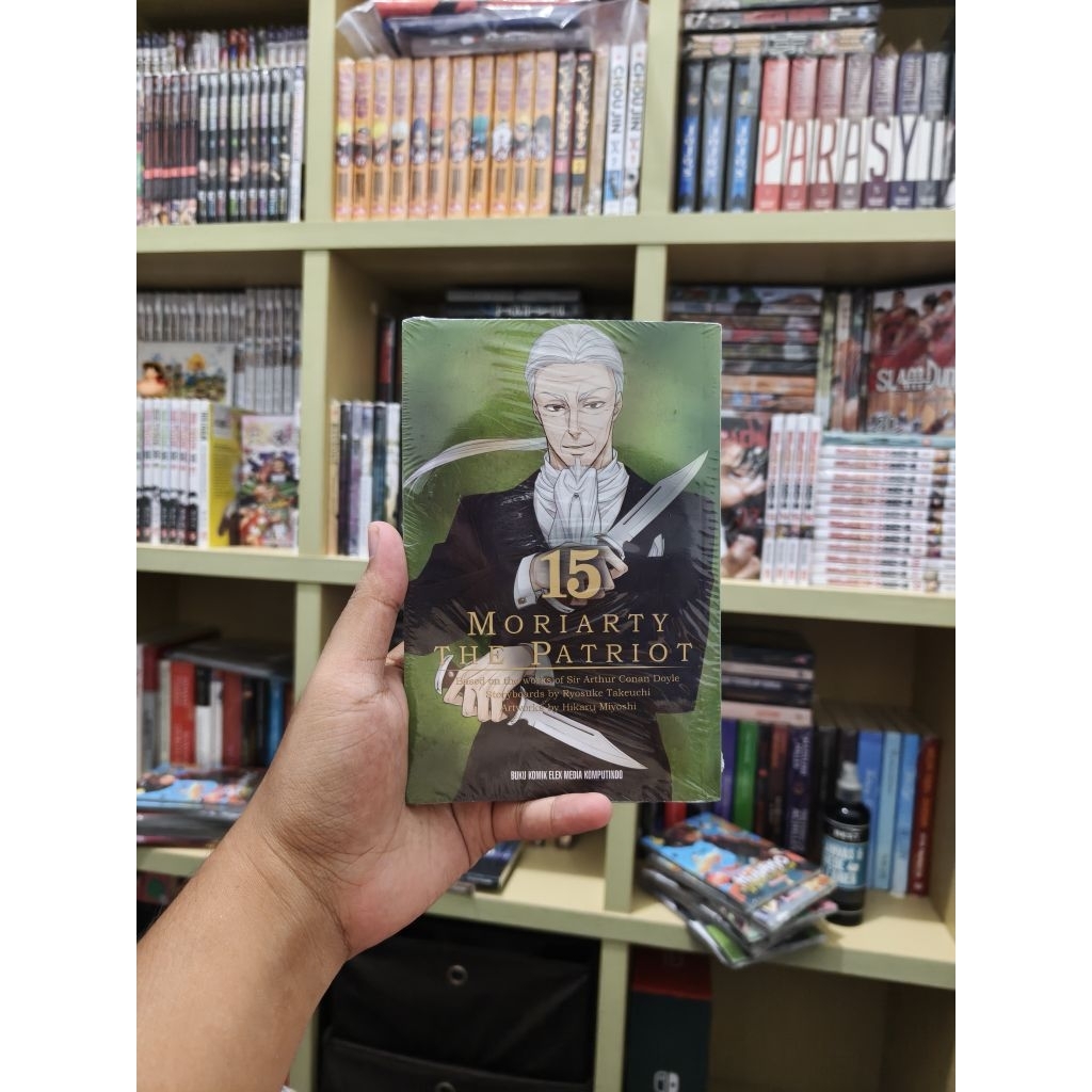 komik manga moriarty the patriot vol 15 new seal original