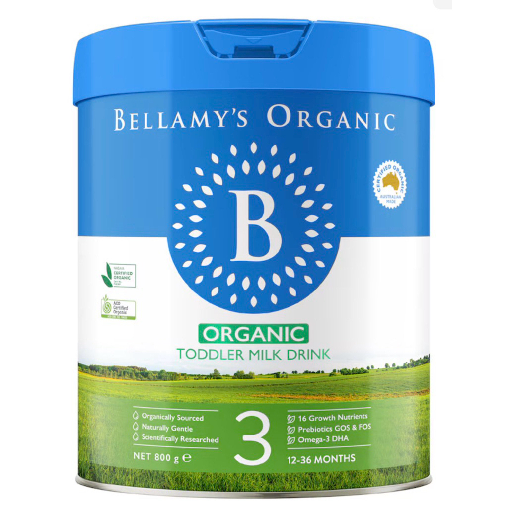 Bellamy's Organic Step 3 Toddler Milk Drink 12+ Months 800g