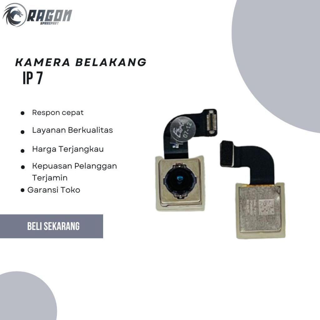 KAMERA BELAKANG IP 7/7 PLUS/8/8 PLUS ORI COPOTAN