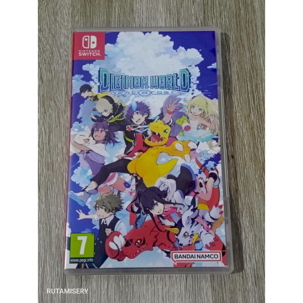 DIGIMON WORLD NEXT ORDER kaset nintendo switch