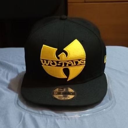 Topi new era Wutang Clan, music series, snapback rubah visor American style, osfm.