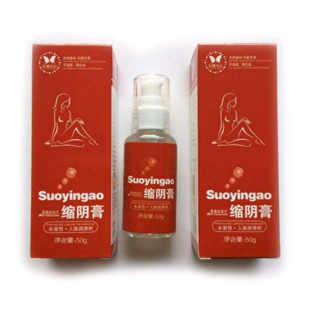 4.4 Terlaris Suoyingao Obat oles New Shibacun Lanjisu wanita asli jelly sekaligus gel pelumas pelici
