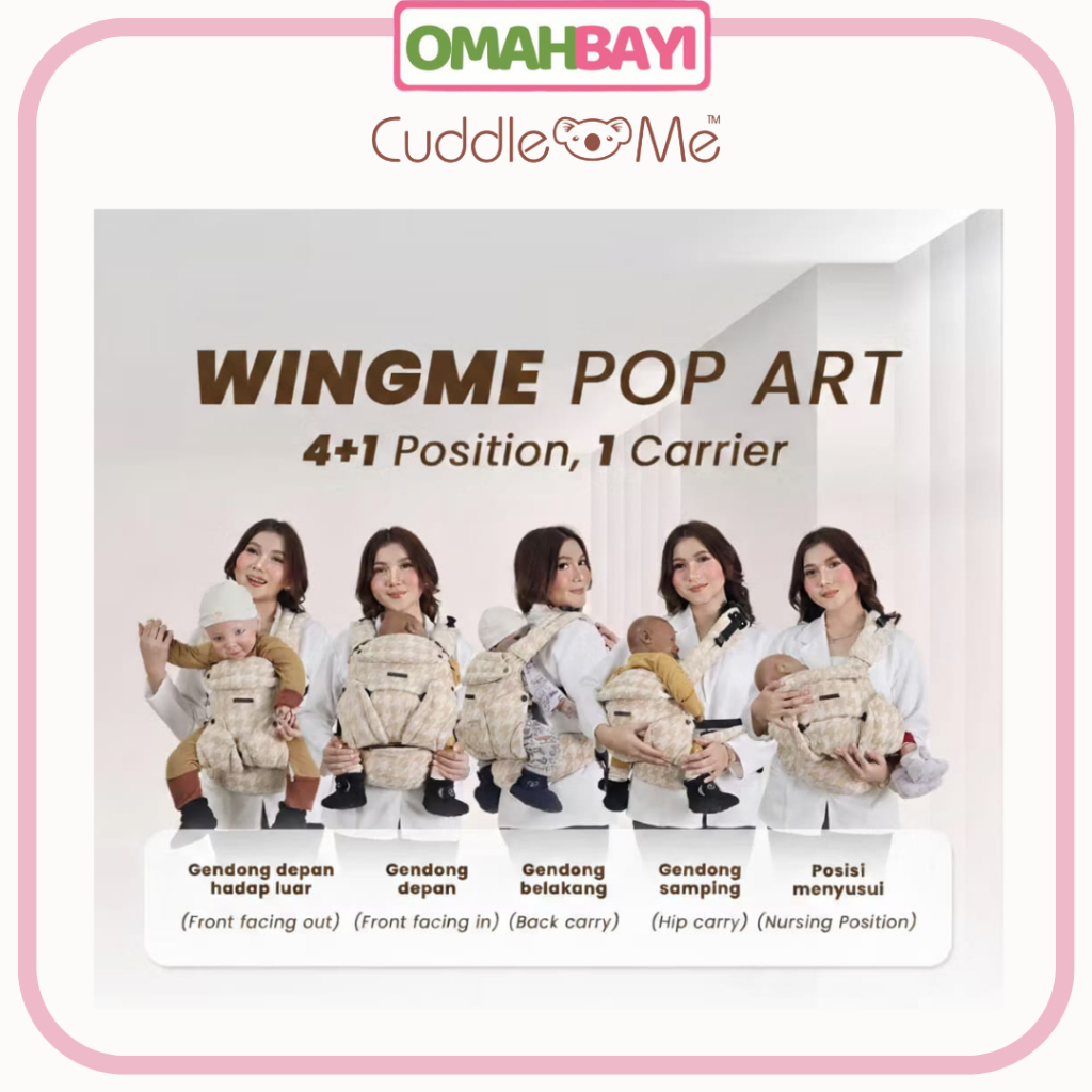 OMAHBAYI - CuddleMe WingMe Pop Art