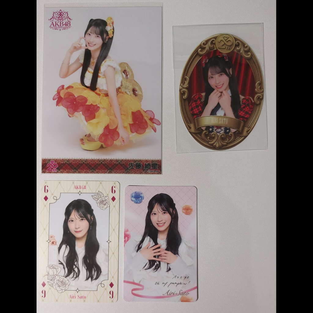 Photocard & Goods Sato Airi AKB48