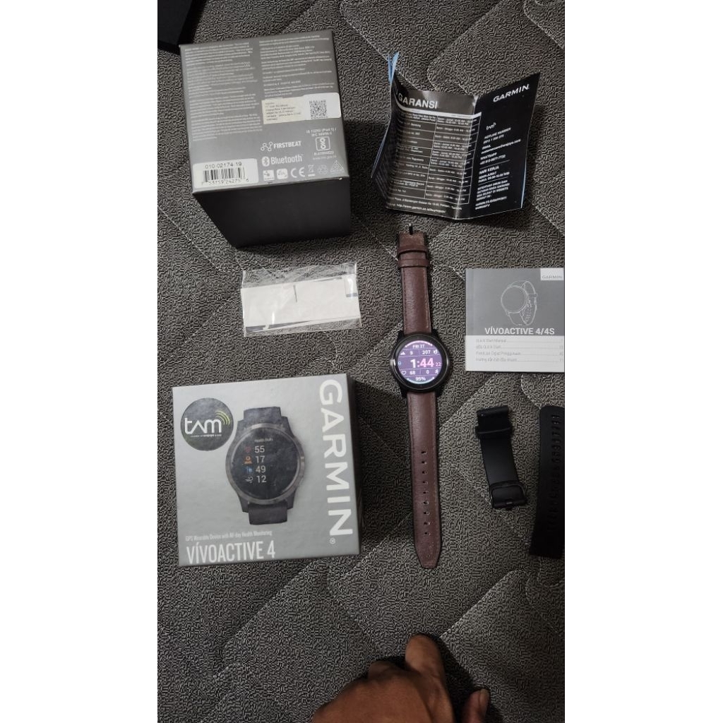 Garmin Vivoactive 4 Black Fullset