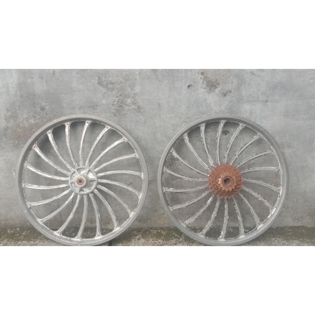 vleg BMX kipas ring 20 aloy sepasang