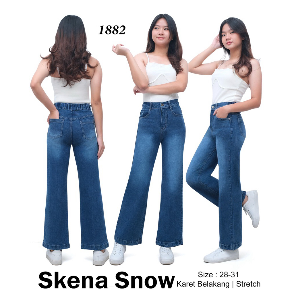 T-3000 Skena Snow Flare Jeans