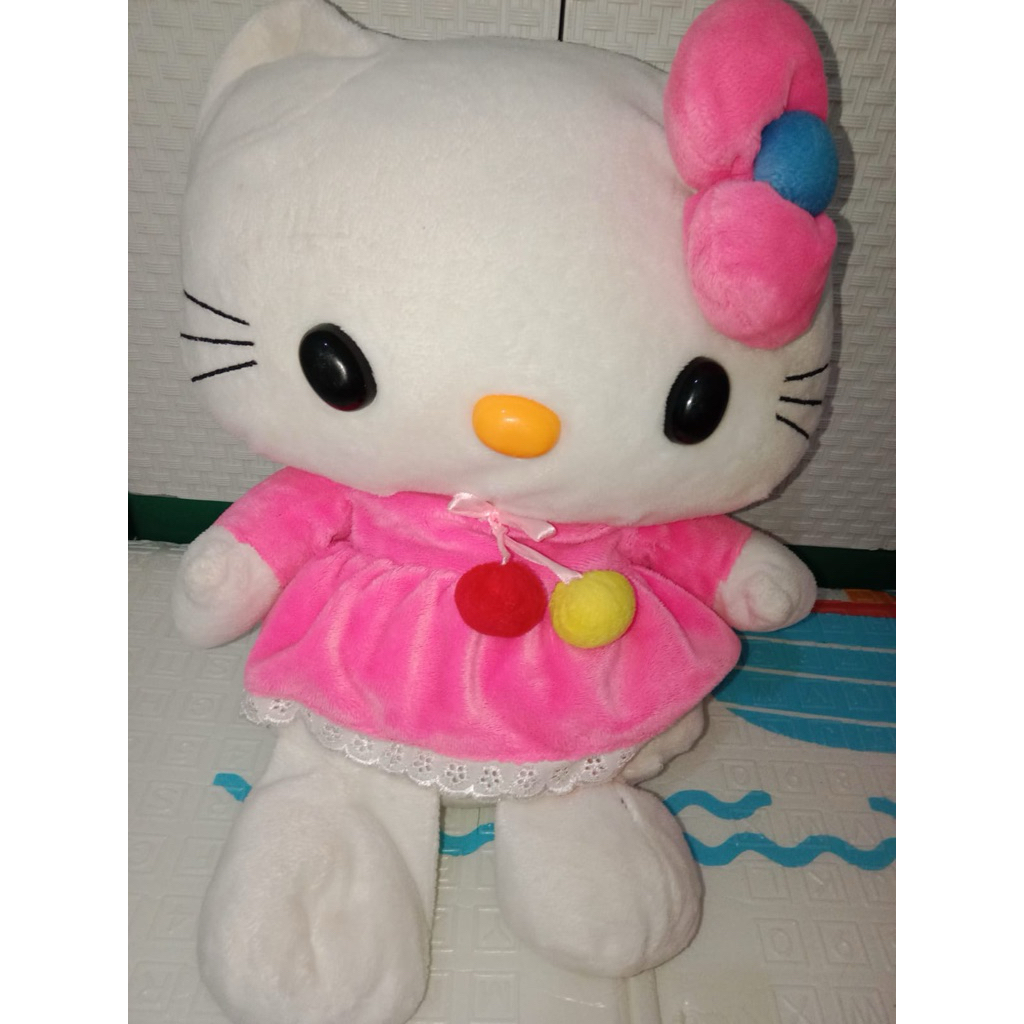PRELOVED BONEKA HELLO KITTY