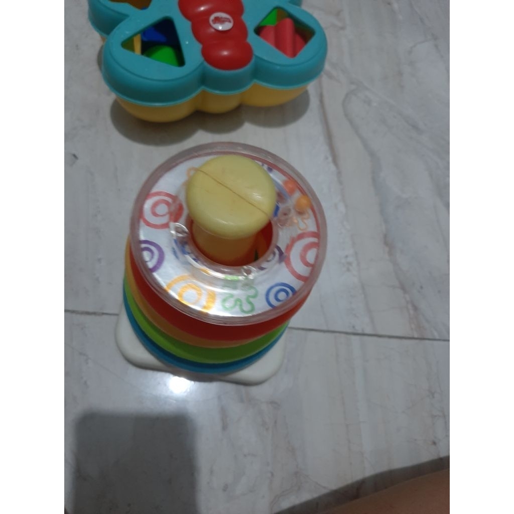 donat susun stacking fisher