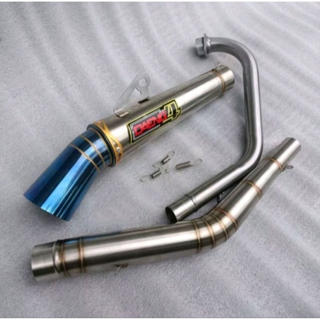 Knalpot Daeng Sai4 Motor Vixion Sonic Supra GTR Jupiter MX Old/New Verza Cb 150