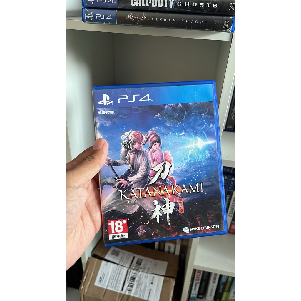 katanakami ps4 disc playstation4 kaset ps bd katana kami