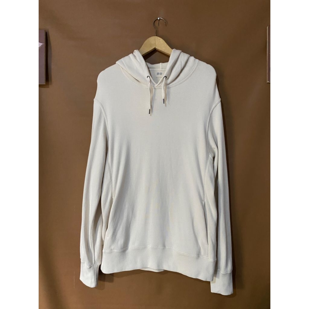 Uniqlo Pullover Hoodie Cream