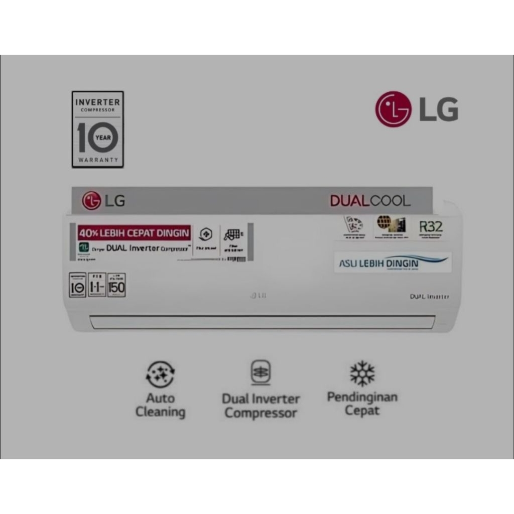 AC LG DUAL INVERTER 1Pk
