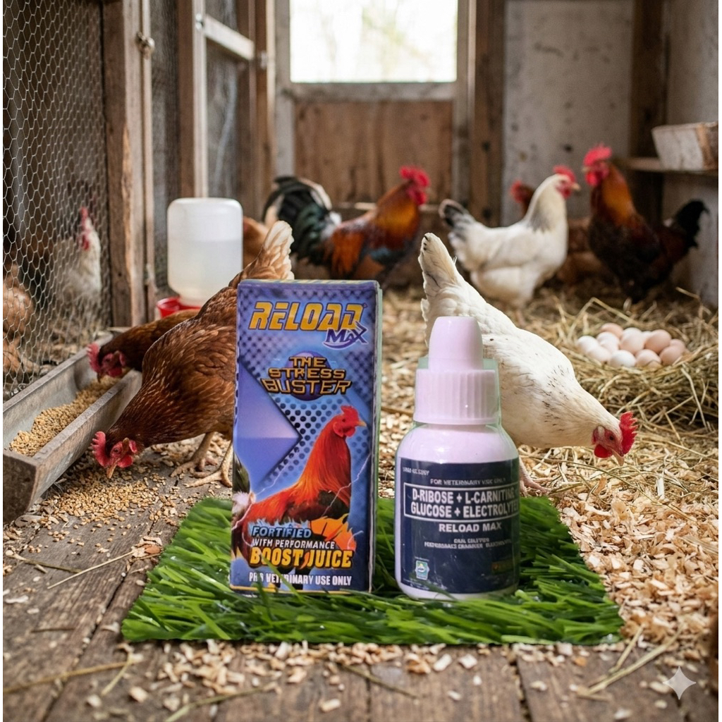 Vitamin Ayam Phillipines RELOAD PLUS 5ml dan 15ml Obat Suplemen Ayam