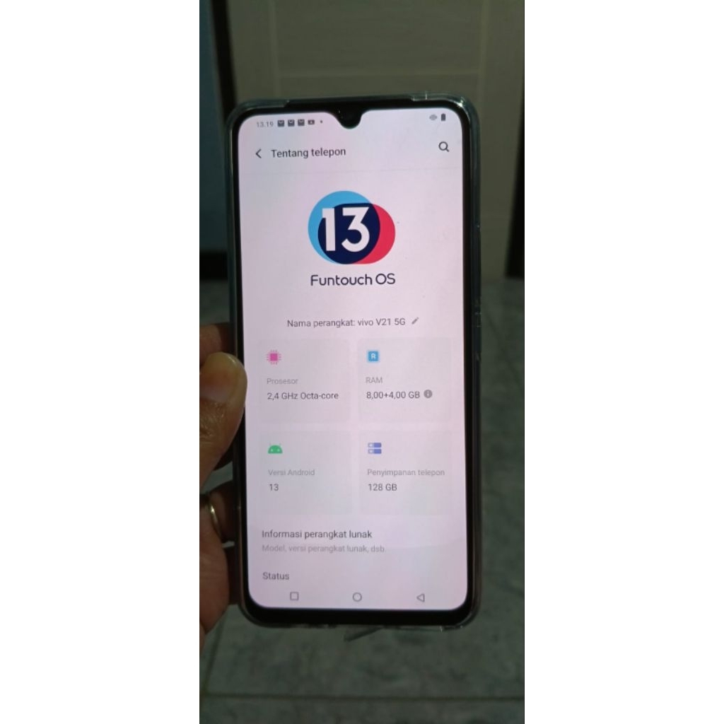 Vivo V21 5G ram 8/128GB