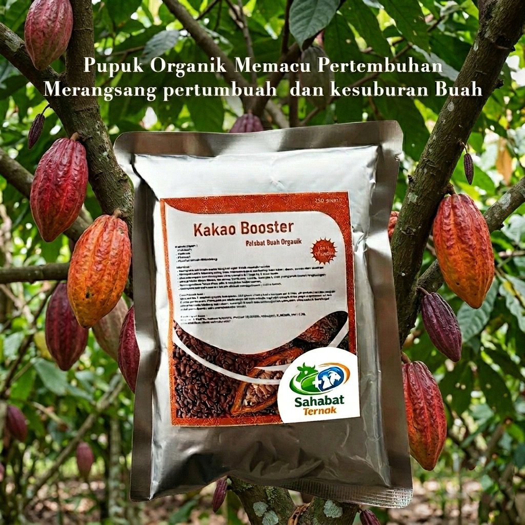 Pupuk Organik Pelebat Booster Kakao Perangsang Buah Kakao , Pupuk Pelebat Buah Kakao berkualitas Nut