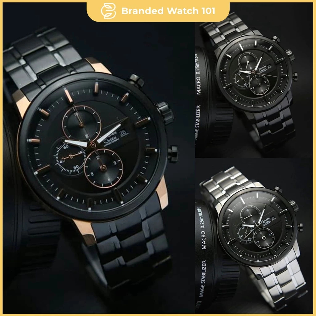 DISKON ORIGINAL Jam Tangan Pria Cowok Alexandre Christie AC 6323 / AC6323 / 6323 / AC 6619 / AC 6503