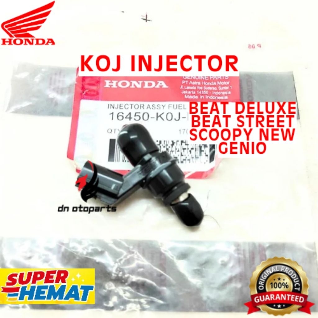INJECTOR ORIGINAL HONDA KODE KZR, INJECTOR VARIO 125 LED, INJECTOR VARIO 125 FI



