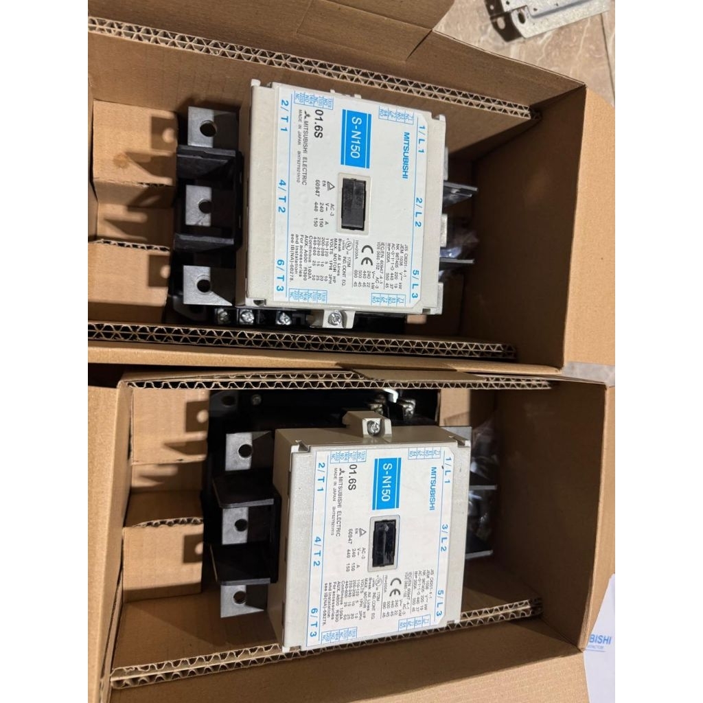 MAGENIT CONTACTOR SN150 ORIGINAL MITSUBISHI 200A