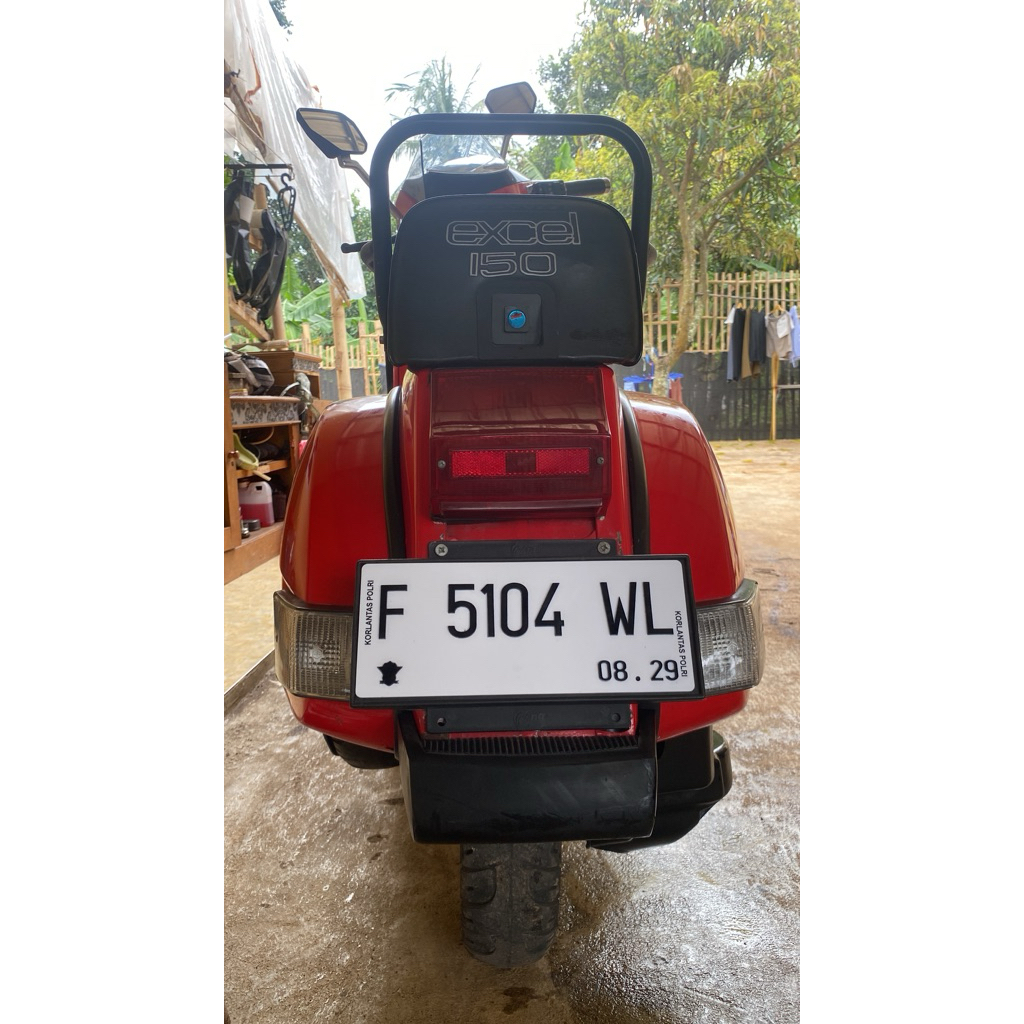 vespa excel 1993 pajak on stater on listrik menyala semua