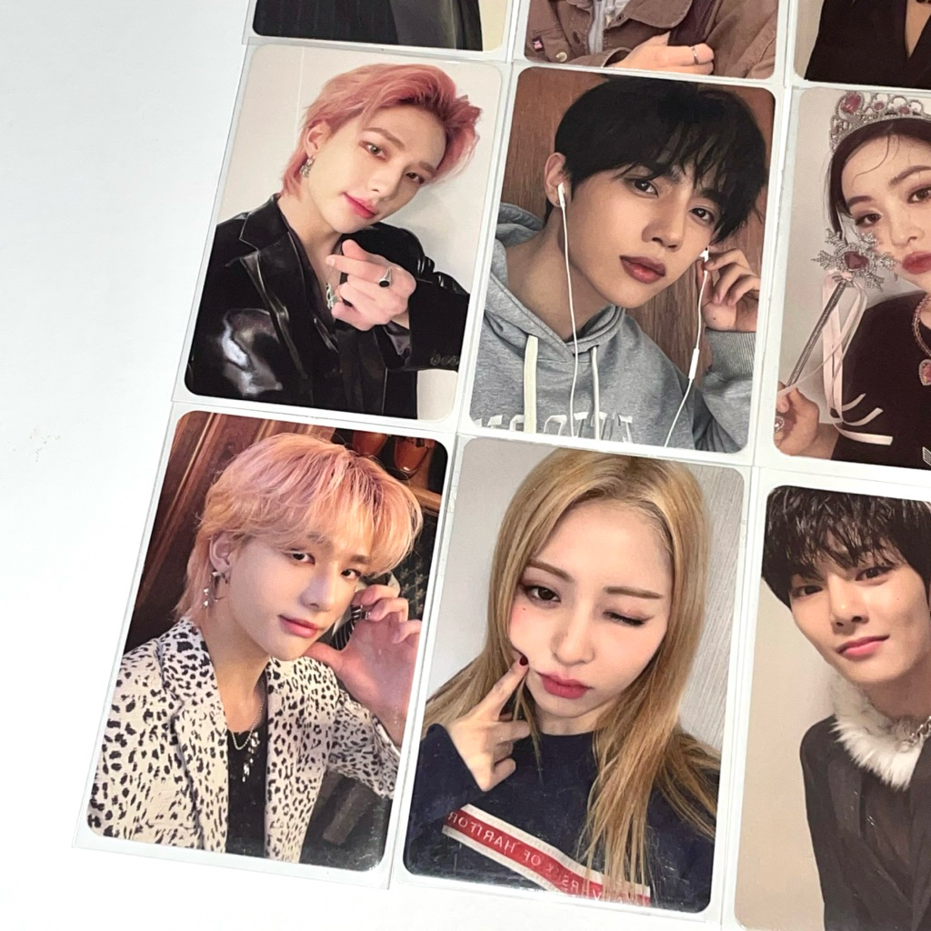 (Clearance Sale) Official Photocard Hyunjin Straykids Sunwoo The Boyz Yunjin Le Sserafim le ssera me