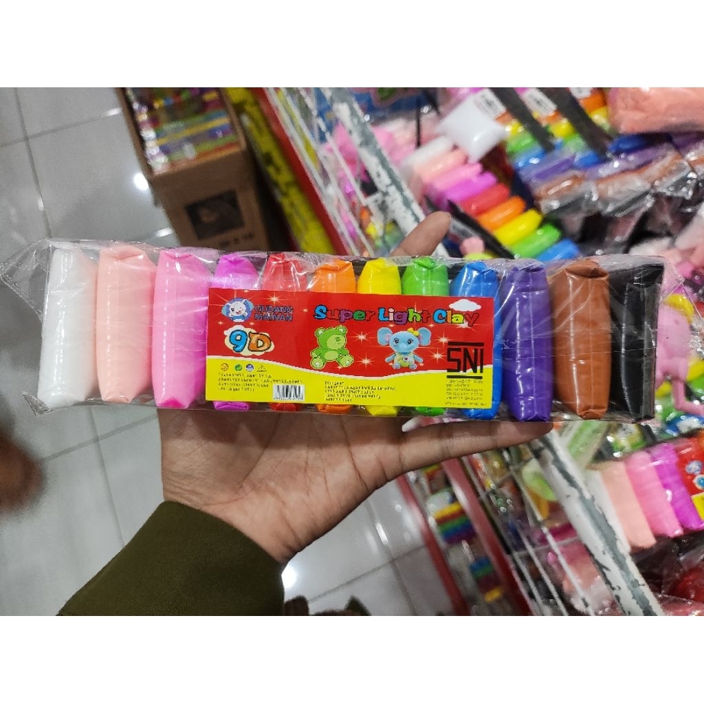 CLAY WARNA WARNI/CLAY MAINAN ANAK/CLAY