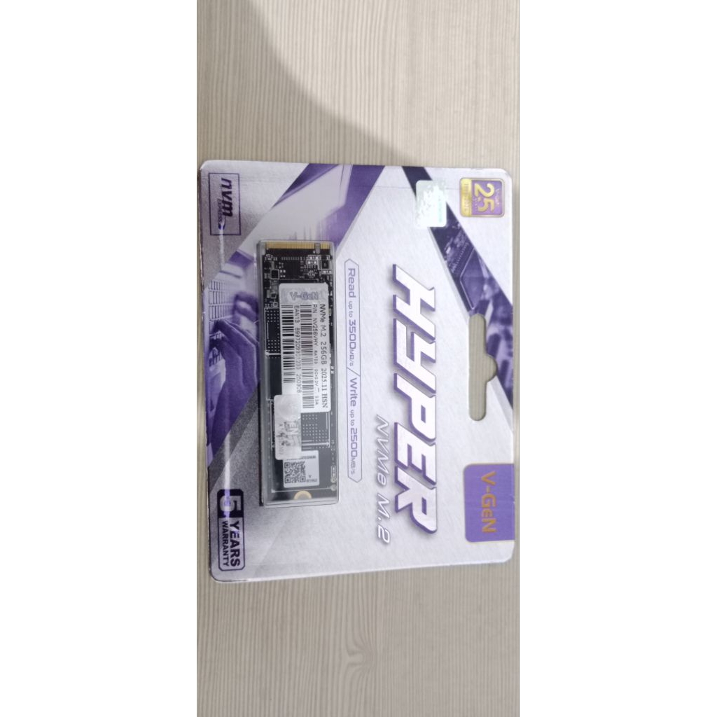 SSD NVMe 256 Gb VGEN Hyper