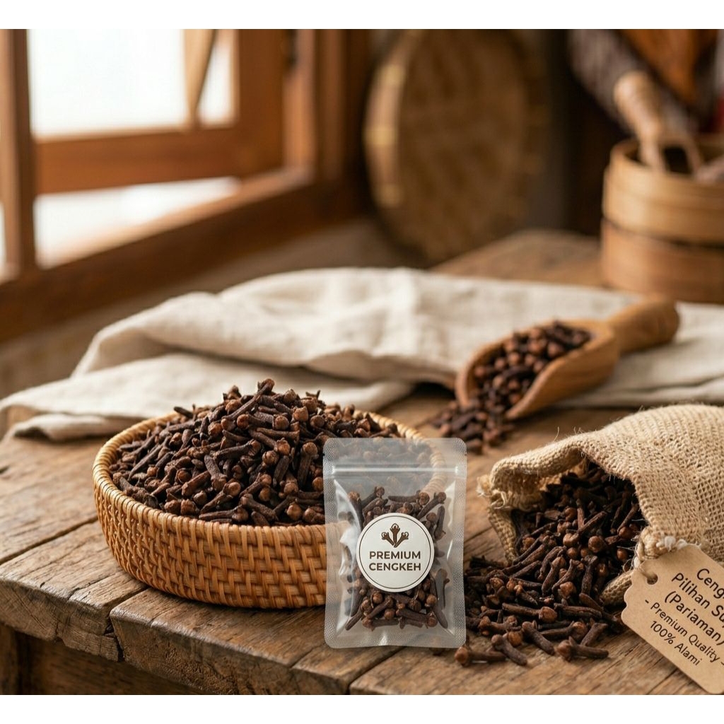 Cengkeh Original/Gagang cengkeh terbaik 1ons/1kg