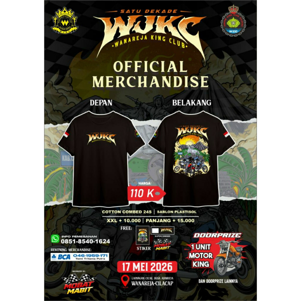 KAOS RX KING ORIGINAL ANNIVERSARY 1 DEKADE WJKC