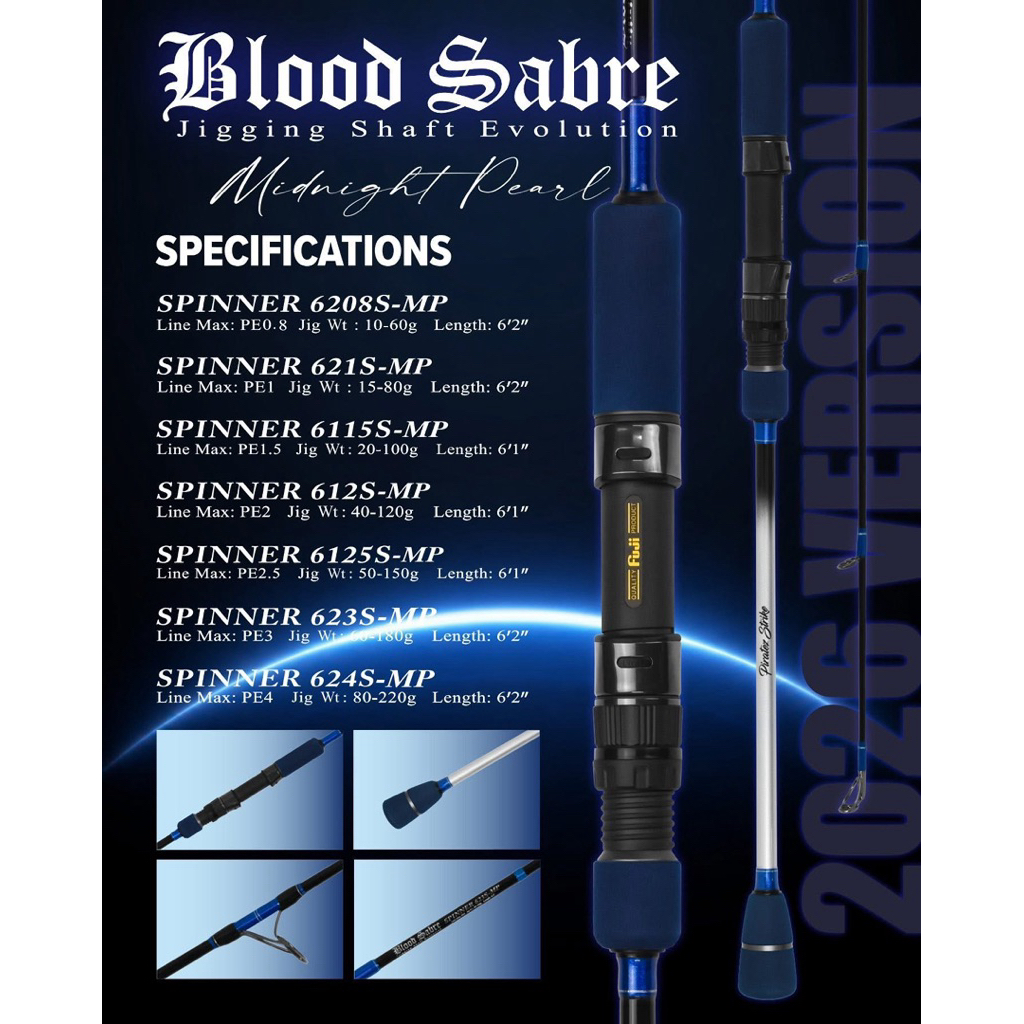 PIRATEZ STRIKE  BLOOD SABRE SPINNER MP