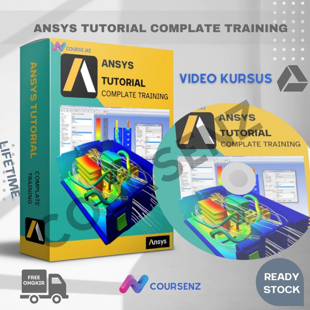 Ansys Tutorial Complete Training (Video Kursus/Tutorial) Tutorial Ansys Pelatihan Lengkap