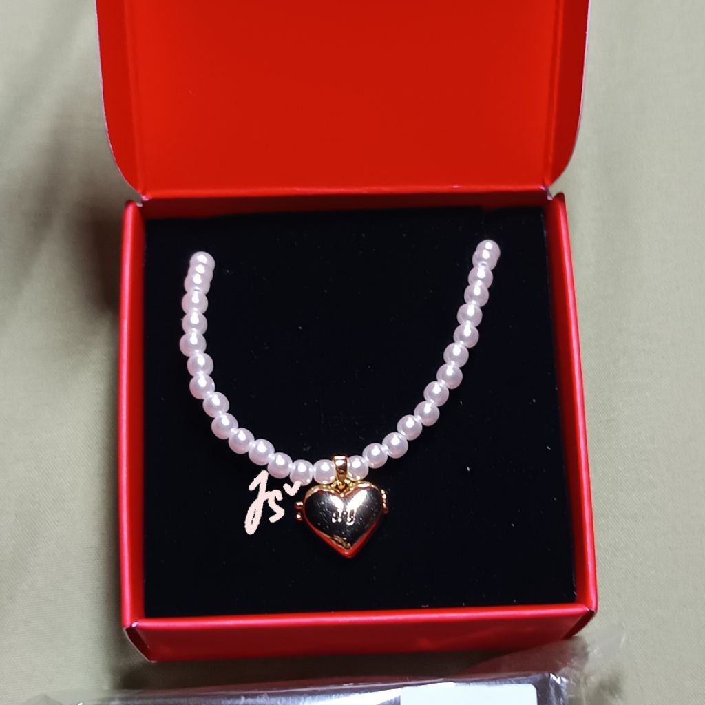 [Unsealed] NCT 127 Doyoung Luvu Sarang Necklace