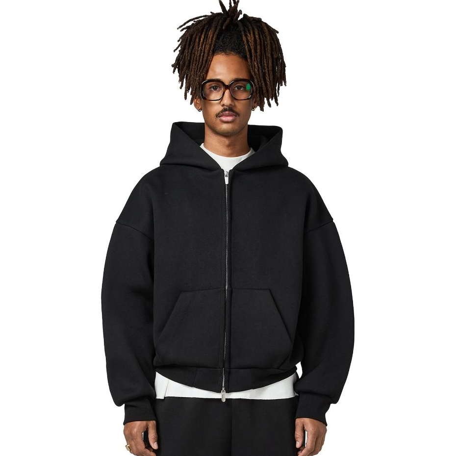 MAANY | HOODIE DOUBLE ZIPPER BOXY GSM 280 | POLOS