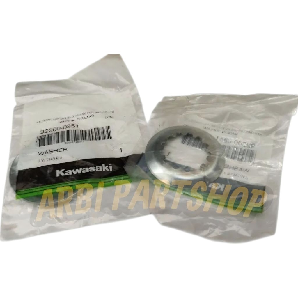 Ring Mur As Gir Gear Depan Ninja 250 Karbu Fi Rr Mono Z250SL Er6 Versys Original Kawasaki 92200-0851