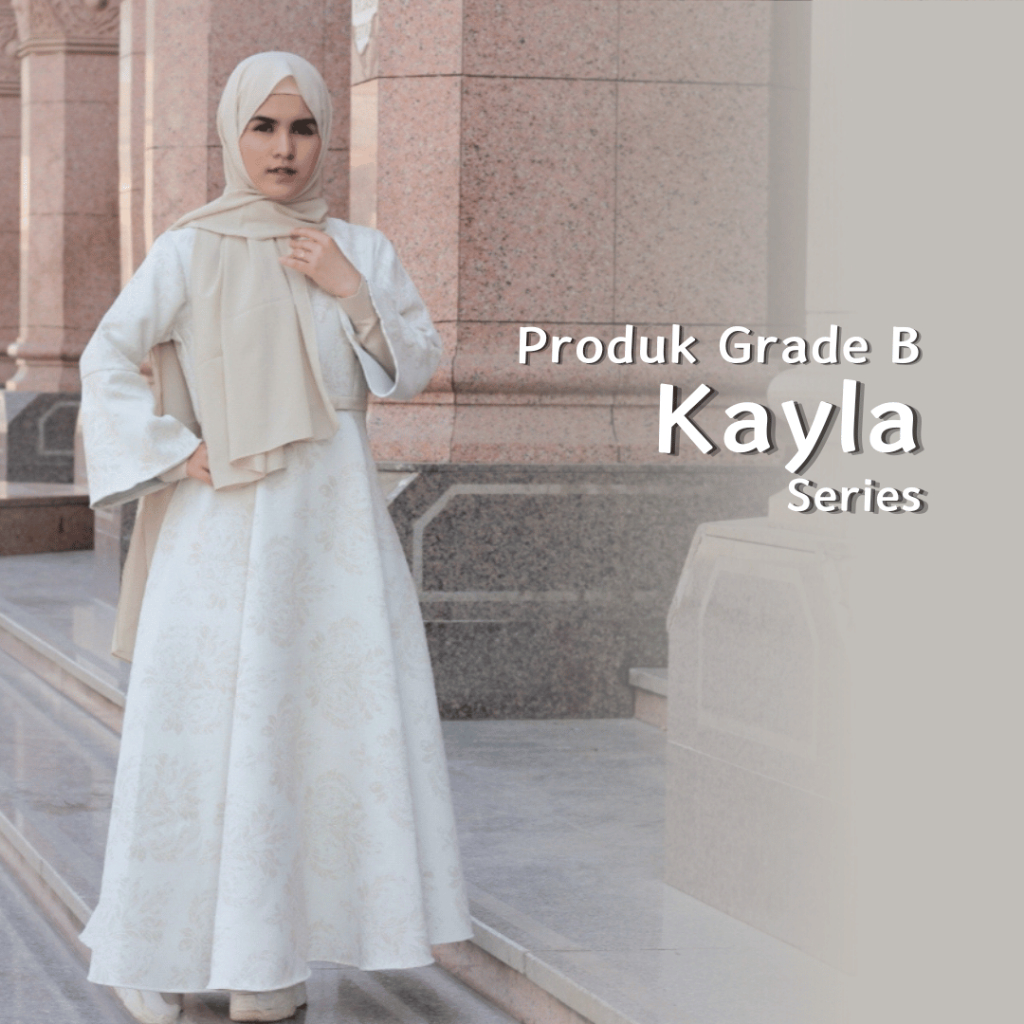 (READY STOCK) DRESS KAYLA SERIES / DRESS GAMIS BUSUI / DRESS GAMIS WISUDA / DRESS ASYALIA GRADE B