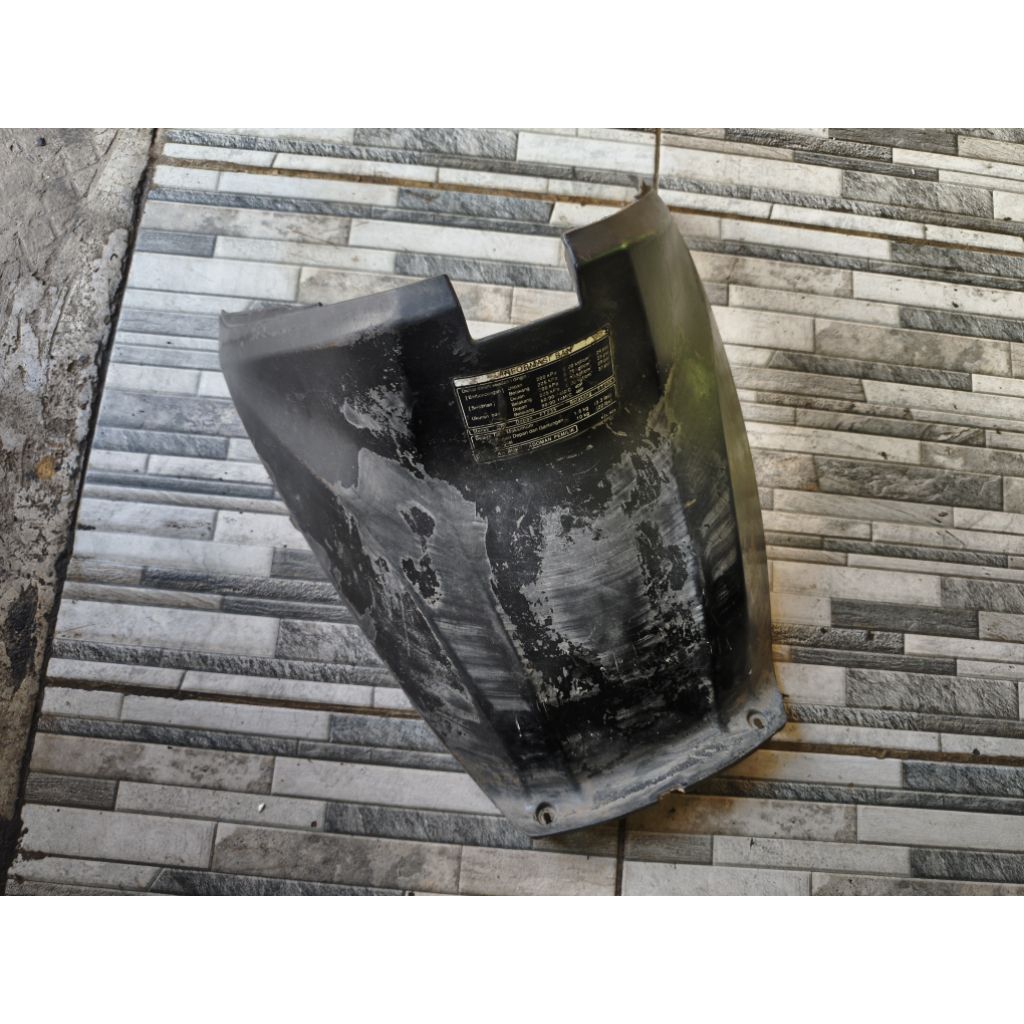 cober body kasar mesin bawah jok Honda spacy injeksi fi original