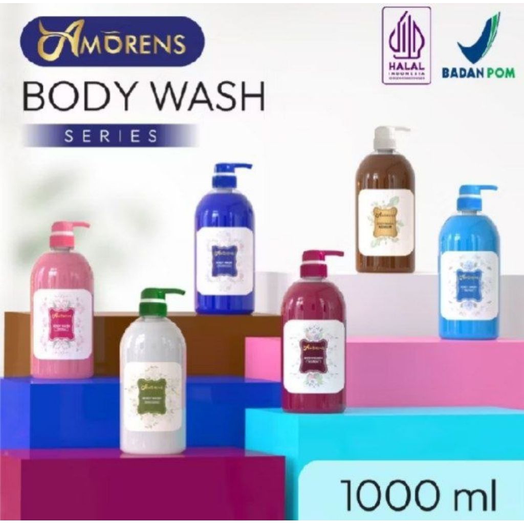 Amorens sabun cair / body wash 1 liter