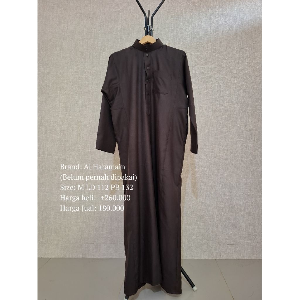 Preloved | Al Haramain Thobe Gamis Jubah Pria