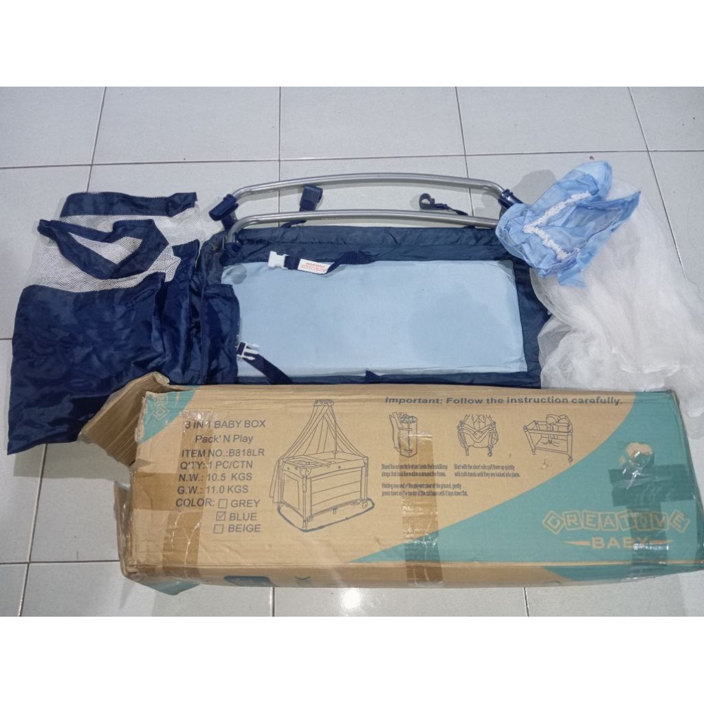 Preloved baby box