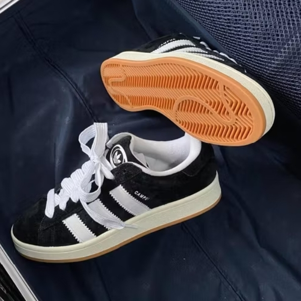 [SALE] Sepatu Sekolah Cewe Cowo Empuk - Campus01 Hitam Putih Terbaik